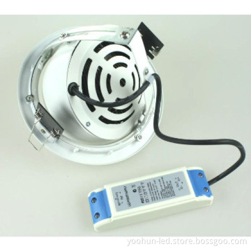 2014 High quality commercial beam angle adjustable led downlight